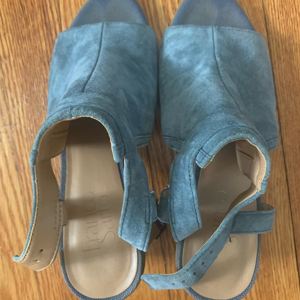 Franco Sarto Block Heel Sandals Size 7